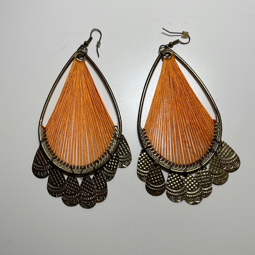 Laila Rowe Earrings Size OS Color Orange Bronze